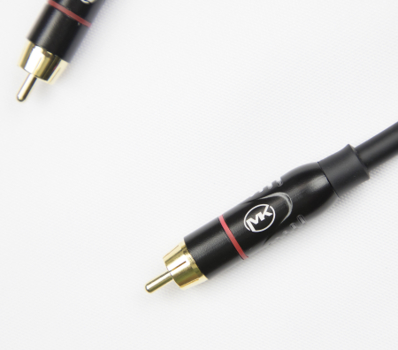 Патч-кабель MUZKABEL RSCMK3P - 0.2 метра, RCA – RCA (Красное кольцо)