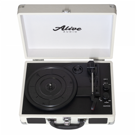 Виниловый проигрыватель Alive Audio GLAM GLM-01-ML Milk