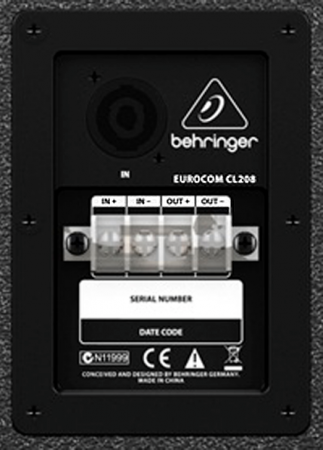 Акустическая система Пассивная Behringer Eurocom CL208