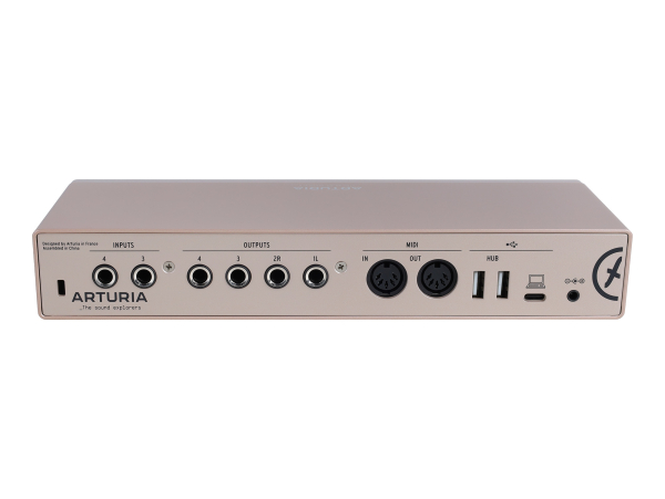 Звуковая карта Arturia MiniFuse 4 Champagne