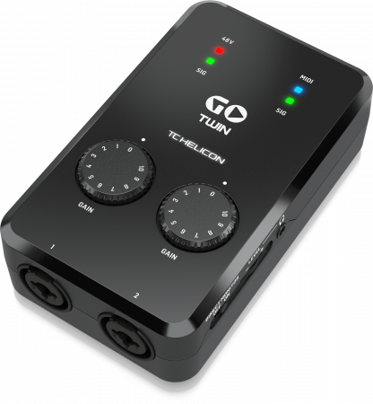 Аудиоинтерфейс TC Helicon GO TWIN