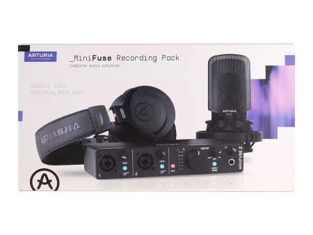 Студийный комплект Arturia MiniFuse Recording Pack Black