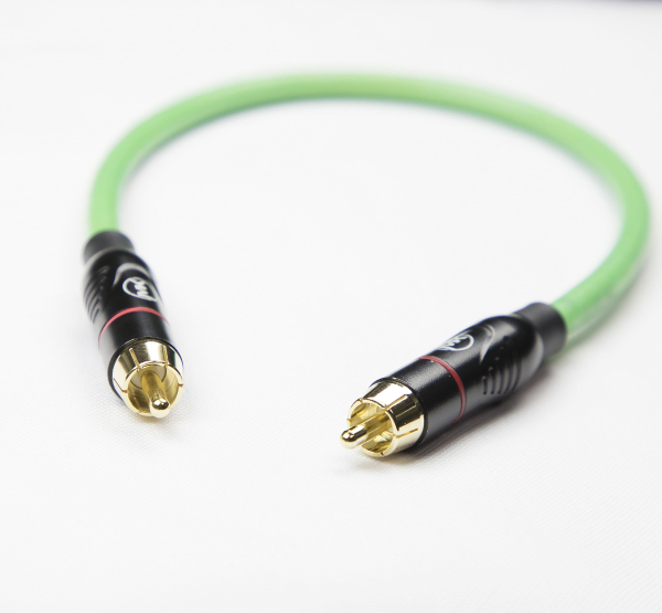 Патч-кабель MUZKABEL SRCIK2P - 0.2 метра, RCA – RCA (Красное кольцо)