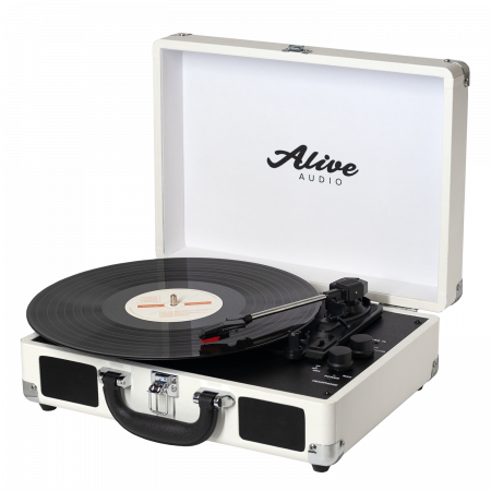 Виниловый проигрыватель Alive Audio GLAM GLM-01-ML Milk