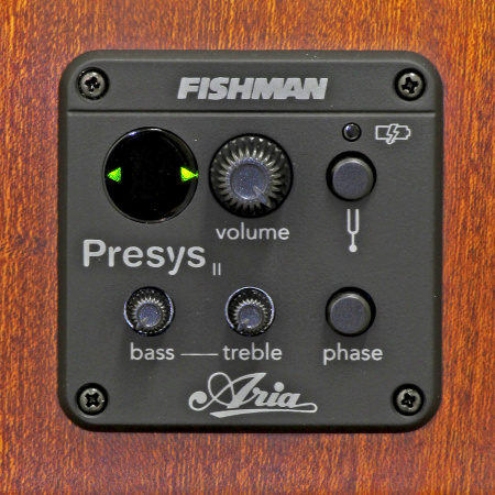 Гитара электроакустическая ARIA-205CE BK