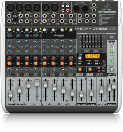 Микшер аналоговый Behringer XENYX QX1222USB