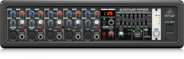 Микшер с усилителем Behringer PMP550M
