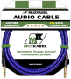 Аудио кабель MUZKABEL BZFMK1V - 2 метра, JACK (стерео) - JACK (стерео)