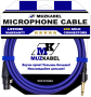 Микрофонный кабель MUZKABEL XJFMK1V - 15 метров, JACK (моно) - XLR (мама)