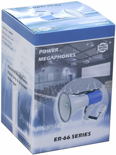 Мегафон ручной Show ER-66SW