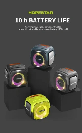 Портативная колонка Hopestar Party One Black