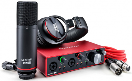 Студийный комплект Focusrite Scarlett 2i2 Studio 3rd Gen
