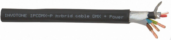 DMX кабель - INVOTONE IPCDMX-P, 2 Х 0.25 мм², Чёрный