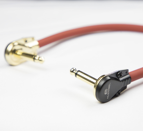 Патч-кабель MUZKABEL TJCIK3RP - 0.1 метра, JACK - JACK