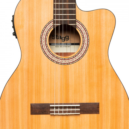 Гитара классическая STAGG SCL70 TCE-NAT
