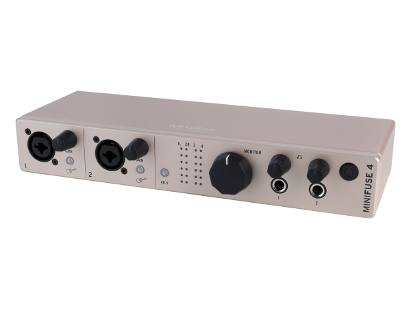 Звуковая карта Arturia MiniFuse 4 Champagne