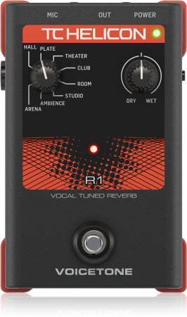 Вокальный эффект TС Helicon VoiceTone R1