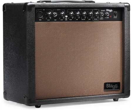 Комбоусилитель для акустических гитар Stagg 40 AA R