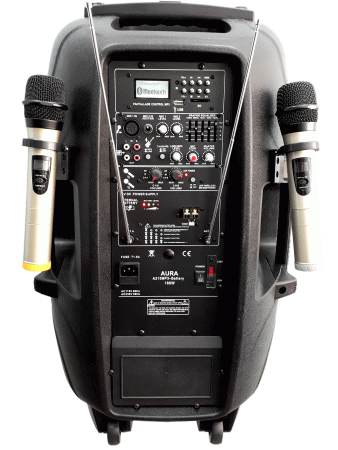 Портативная Акустическая система AURA A215MP3-Battery