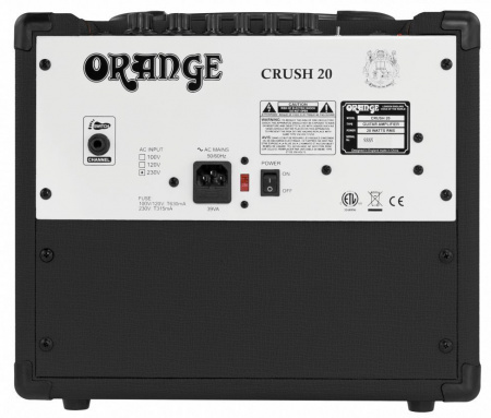 Комбоусилитель для Электрогитары Orange Crush 20 BK