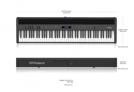 Цифровое пианино Roland FP-60X WH