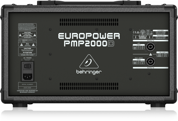 Микшер с усилителем Behringer PMP2000D