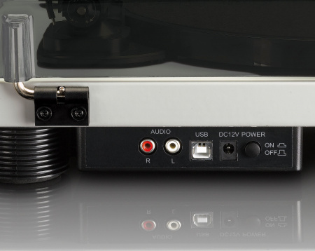 Виниловый проигрыватель Lenco LS-50 Gray