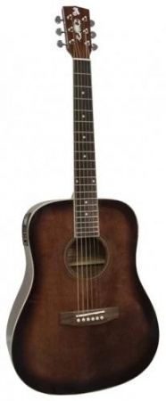 Гитара электроакустическая ALICANTE TITANIUM BR EA