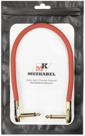 Патч-кабель MUZKABEL TJCIK3RP - 0.15 метра, JACK - JACK