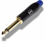 Разъем Jack (mono) MUZKABEL MJ-2G BL
