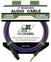 Аудио кабель MUZKABEL BSJMK5S - 1 метр, XLR (мама) - JACK (стерео)
